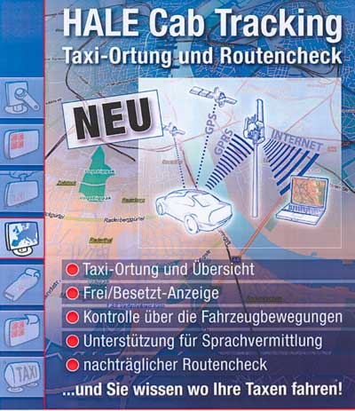 Taxiortung und Routencheck